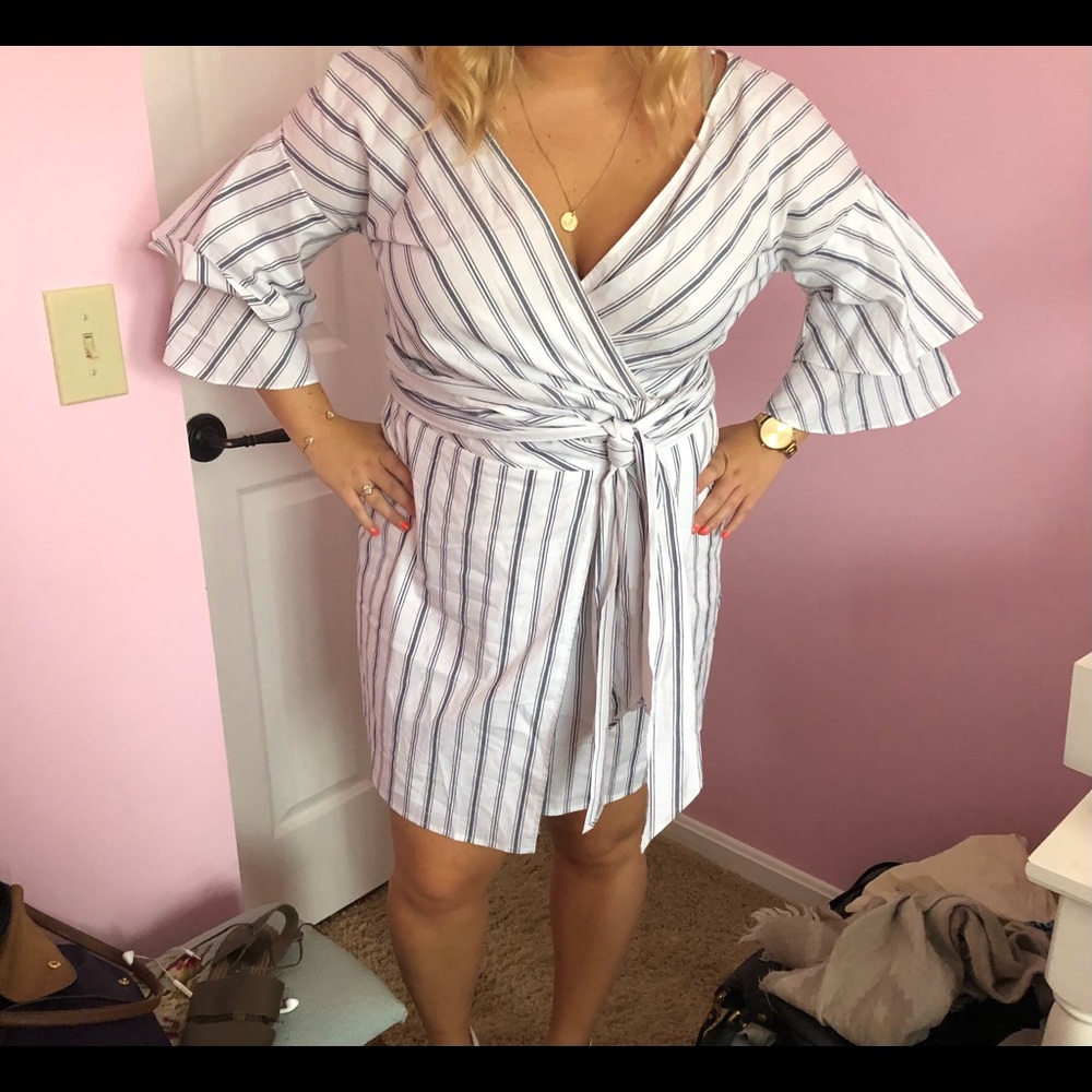 Nordstrom Wayf Wrap Dress